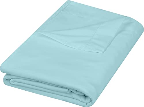 Utopia Bedding Bettlaken, weich gebürstetes Mikrofasergewebe, kein Einlaufen, farbecht, pflegeleicht, nur 1 Bettlaken, Kingsize, Spa-Blau von Utopia Bedding