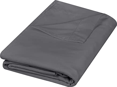 Utopia Bedding Bettlaken für Doppelbett (266 x 259 cm, grau) – Stoff aus weichem Polyester-Mikrofaser, gebürstet – für Bett Größe 150 x 200 cm von Utopia Bedding