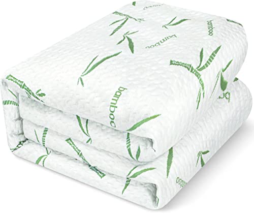 Utopia Bedding Matratzenschoner 105 x 190 x 30 cm Wasserdicht, Viskose Premium Matratzenauflage, Oeko-Tex Zertifiziert, Atmungsaktive, Matratzenschutz, Rundum Elastisch von Utopia Bedding