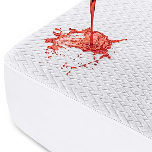 Utopia Bedding Matratzenschoner 90 x 190 x 30 cm Wasserdicht Viskose, Matratzenschoner, Oeko-TEX Zertifiziert Matratzenauflage Atmungsaktiv Utopia Bedding Matratzenschoner 90 x 190 x 30 cm Wasserdicht Viskose, Matratzenschoner, Oeko-TEX Zertifiziert Matratzenauflage Atmungsaktiv von Utopia Bedding