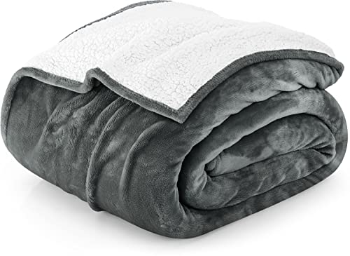 Utopia Bedding Sherpa Reversible Fleecedecke von Utopia Bedding