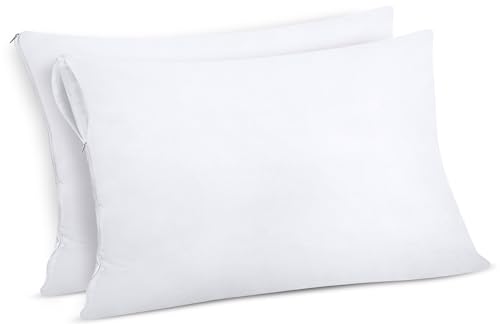 Utopia Bedding Wasserdichter Kissenbezug 45x70 cm (2er Set) mit Reißverschluss, Kissenschoner, Oeko-TEX Zertifiziert Kissenhülle von Utopia Bedding