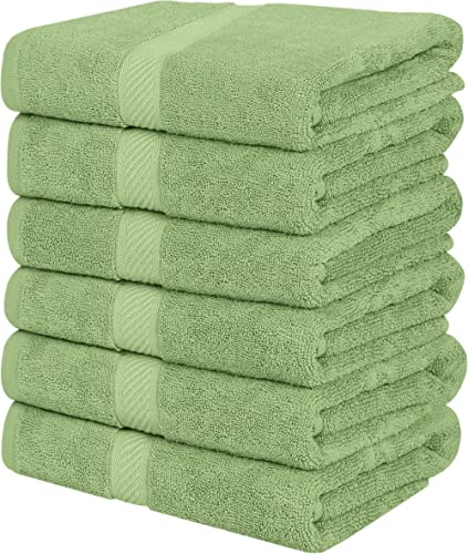 Utopia Towels Badetücher, 61 x 121 cm, 6er-Pack von Utopia Towels