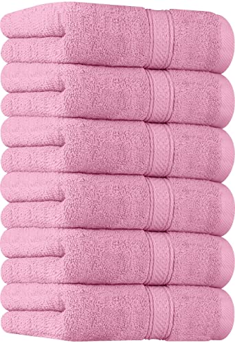 Utopia Towels - Handtücher Set aus Baumwolle - 100% Baumwolle, 41 x 71 cm - 6er Pack (Rosa) von Utopia Towels