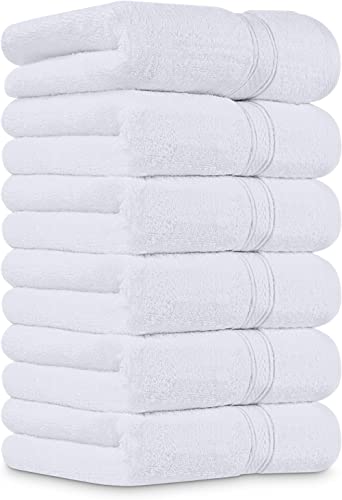 Utopia Towels - Handtücher Set aus Baumwolle - 100% Baumwolle, 41 x 71 cm - 6er Pack (Weiß) von Utopia Towels