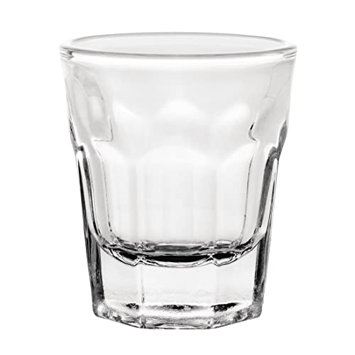 Olympia Orleans Schnapsgläser-Set, 40 ml/1,25 oz (12 Stück), Klarglas, spülmaschinenfest, CB866 von Olympia