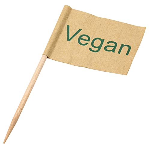 Veganer Flaggenspieß, 9 cm von Utopia