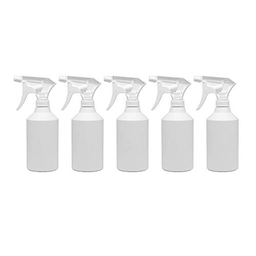 Uttex 5x K3 Sprühflaschen 500ml Leersprüher in Profi Qualität wiederverwendbare Spray Bottles mit Strahl und Zerstäuber Funktion für Reinigung Garten Haushalt Werkstatt Industrie Chemikalien Qualität von Uttex