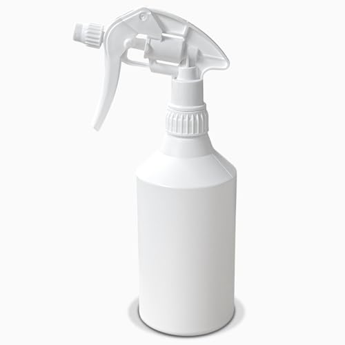 Uttex Sprühflasche 500ml – Leersprüher aus HDPE für Reiniger, Desinfektion & Garten | Nachfüllbar, auslaufsicher, verstellbare Düse, 1,1ml je Hub | Ideal für Haushalt & Autopflege von Uttex