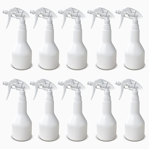 Uttex Leersprüher 500 ml LC chemikalienbeständig – Profi-Canyon Sprühflaschen mit CHS 3A Sprühkopf für Reinigung, Labor, Werkstatt & Haushalt – robust, nachfüllbar & langlebig – 10 x von Uttex