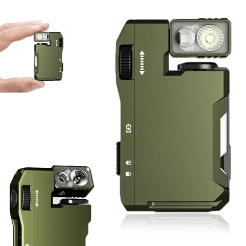 Uuxkgu G5 Rechargeable Edc Flashlight,g5 Edc Flashlight — 400 Lumens,Flache Taschenlampe Mit 3 Modi, IP68 Waterproof Ultrakompakte Magnetische Hochlumen-Taschenlampe Für Camping Outdoor-B Uuxkgu G5 Rechargeable Edc Flashlight,g5 Edc Flashlight — 400 Lumens,Flache Taschenlampe Mit 3 Modi, IP68 Waterproof Ultrakompakte Magnetische Hochlumen-Taschenlampe Für Camping Outdoor-B von Uuxkgu