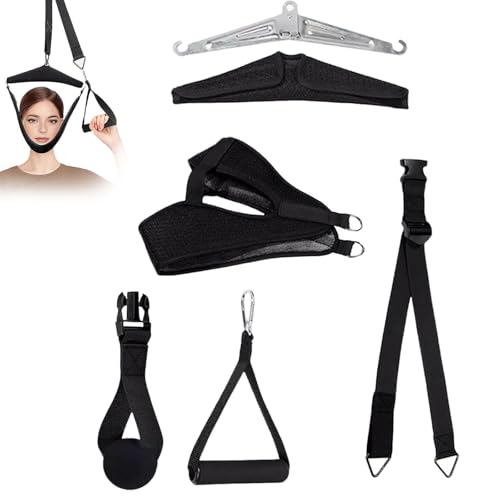 stretch away neck tension anytime, anywhere – the ultimate portable neck stretcher,Neck Stretcher Cervical Traction Device, 2025Neck Decompressions Devices - Y Strap Neck Pull Device for Home-1set von Uuxkgu