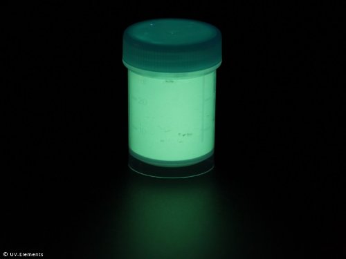 Unsichtbares Markierungspulver 15g - grün - Schwarzlicht, Farbpulver, UV, Neon von Uv-Elements