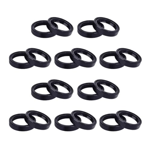 UvEdjOr 26 37 10,5 Front Absorber Gabel Dämpfer Öl Dichtung 26 37 Staub Abdeckung Anwendbar Zu YN50 CR50 CW50 YM50 YA50 1991-1999(20PC Seal) von UvEdjOr