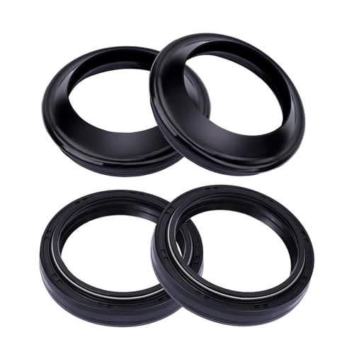 UvEdjOr 41 53 8 10,5 Gabel Öl Dichtung 41 53 Staub Abdeckung for GSF400 AN400 GSF600S GSF600 GSF600N(2pcs Seal 2pcs Cover) von UvEdjOr