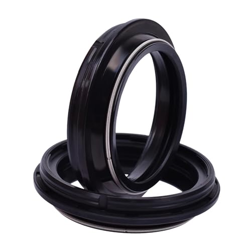 UvEdjOr 43 55 9,5 10,5 Gabel Suspension Dämpfer Öl Dichtung 43 55 Staub Abdeckung for CTX1300 VFT800 VFT 800 X17 ABS CTX1300 VFT800X(2pc dust Cover) von UvEdjOr