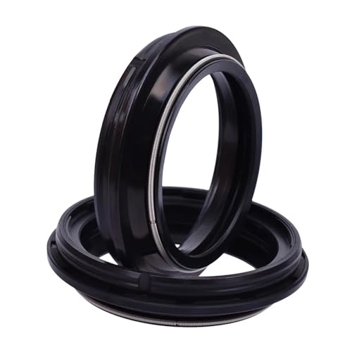 UvEdjOr 43 55 9,5 10,5 Vorderradgabel Suspension Absorber Öldichtung 43 55 Staubschutz Passend for TR900 955i T900(2pc dust Cover) von UvEdjOr
