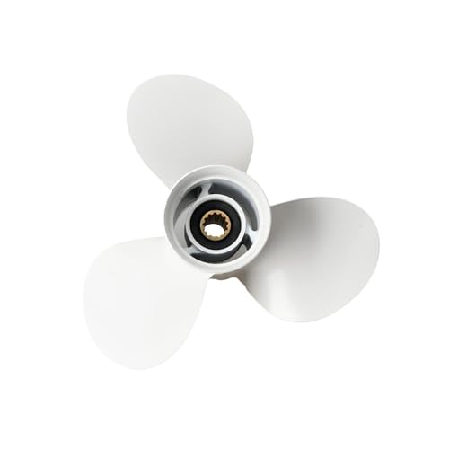 UvEdjOr Aluminiumpropeller Größe 11 5 8 11 for 60 PS 40 PS Außenbordmotor Eninge 663-45947-02-EL 663-45947 von UvEdjOr