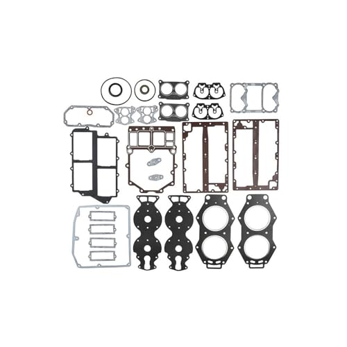 UvEdjOr Power Head Dichtungssatz for 2T Außenbordmotor 15-130HP V4 6E5-W0001-01 6E5-W0001-A2 6E5-W0001-A2 6F3-W0001 6E5-W0001 von UvEdjOr