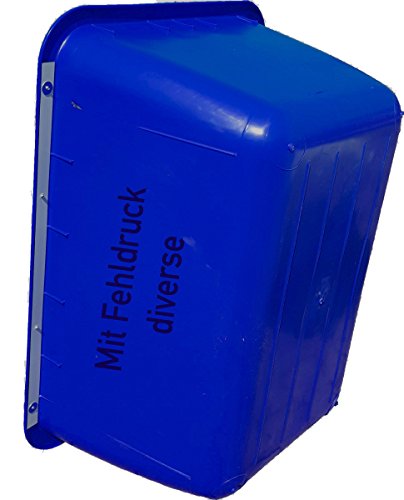 UvV®-FMK 2te Wahl Mörtelwannen ohne Kranösen (mit verzinkter Stahl Randverstärkung) mit Fehlfarben, Farbabweichungen 200 Liter (Blau) von UvV