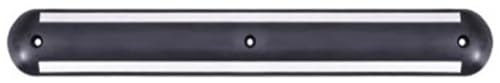 UvV TMBSPORT Trennbalken Radstopper für Sportwagen sowie Begrenzung von Fahrspuren oder Parkplatzmarkierung Länge 1,2m x 45 mm Hoch (schwarz-weiß, 1200 mm) von UvV
