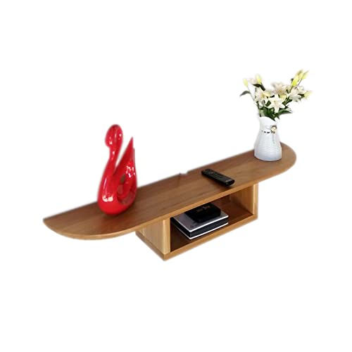 Uvency An Der Wand Montiertes Schwebendes Tv-Regal Aus Holz, Schwebender Tv-Ständer, Tv-Unterhaltungseinheit, Medienkonsole, Große Aufbewahrungs-Tv-Kabine Für Wohnzimmer, Büro/Natural/39In Uvency An Der Wand Montiertes Schwebendes Tv-Regal Aus Holz, Schwebender Tv-Ständer, Tv-Unterhaltungseinheit, Medienkonsole, Große Aufbewahrungs-Tv-Kabine Für Wohnzimmer, Büro/Natural/39In von Uvency