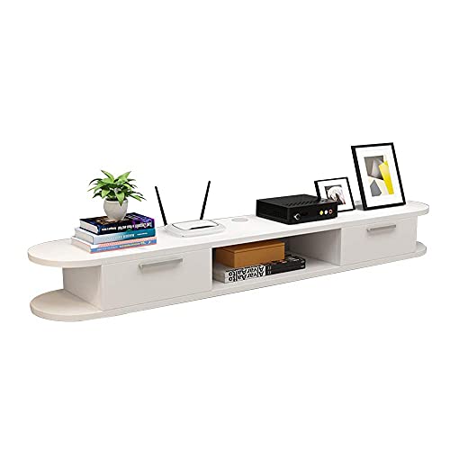 Uvency Fernsehschrank Wandmontierter Fernsehschrank Schwebende Trennwände Multifunktionale Set-Top-Box Lagerregale Große Kapazität Platzsparend Robust Und Langlebig/B/160X24Cm/White/140 * 24Cm Uvency Fernsehschrank Wandmontierter Fernsehschrank Schwebende Trennwände Multifunktionale Set-Top-Box Lagerregale Große Kapazität Platzsparend Robust Und Langlebig/B/160X24Cm/White/140 * 24Cm von Uvency