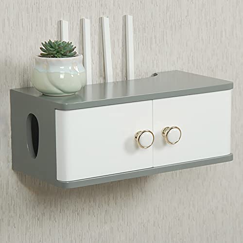 Uvency Hochglanz-Wandregal, Wandregal, Schweberegal, Schubladenregal, Geeignet Für Wohnzimmer, Schlafzimmer/B / 58 cm/B/58Cm von Uvency