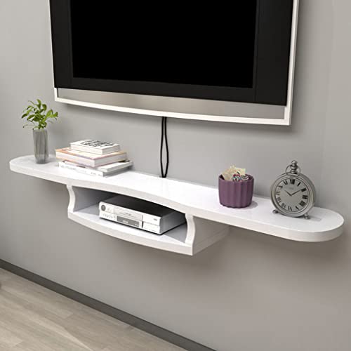 Uvency Schwebende Tv-Ständer Mit Offener Aufbewahrung, An Der Wand Montierter Unterhaltungsschrank Aus Holz Mit Kabelführung, Tv-Einheit, Regal Für Heim Und Büro, Multimedia-Aufbewahrungsregal, 120 Uvency Schwebende Tv-Ständer Mit Offener Aufbewahrung, An Der Wand Montierter Unterhaltungsschrank Aus Holz Mit Kabelführung, Tv-Einheit, Regal Für Heim Und Büro, Multimedia-Aufbewahrungsregal, 120 von Uvency