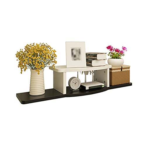 Uvency Schwebender Fernsehschrank, Offener Fernsehschrank, Set-Top-Box, Wandregal, Für Schlafzimmer, Wohnzimmer, Erholungsraum, Büro/Weiß / 80 cm/a/100Cm Uvency Schwebender Fernsehschrank, Offener Fernsehschrank, Set-Top-Box, Wandregal, Für Schlafzimmer, Wohnzimmer, Erholungsraum, Büro/Weiß / 80 cm/a/100Cm von Uvency