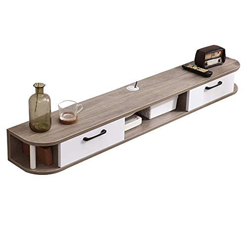 Uvency Tv-Schrank Wandmontierte Medienkonsole Schwebende Trennwand Tv-Hintergrund Wandregal Große Kapazität Viel Stauraum Praktisches Design/Weiß/120X24X16Cm/a/120 * 24 * 16Cm Uvency Tv-Schrank Wandmontierte Medienkonsole Schwebende Trennwand Tv-Hintergrund Wandregal Große Kapazität Viel Stauraum Praktisches Design/Weiß/120X24X16Cm/a/120 * 24 * 16Cm von Uvency