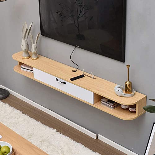 Uvency Tv-Schrank Zum Aufhängen An Der Wand, Schwebende Unterhaltungseinheit Aus Massivem Holz, Ökologisches Brett, Umweltfreundliches Wand-Tv-Regal Für Wohnzimmer, Schlafzimmer/B / 120 cm/100Cm C/C Uvency Tv-Schrank Zum Aufhängen An Der Wand, Schwebende Unterhaltungseinheit Aus Massivem Holz, Ökologisches Brett, Umweltfreundliches Wand-Tv-Regal Für Wohnzimmer, Schlafzimmer/B / 120 cm/100Cm C/C von Uvency