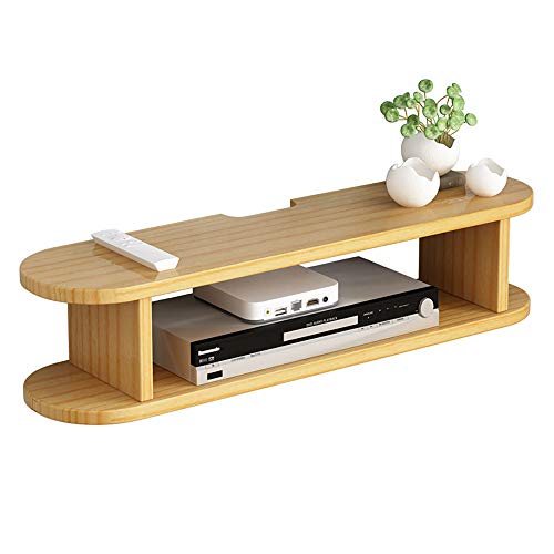 Uvency Tv-Schrank Zum Aufhängen An Der Wand, Wandmontiertes Medienzentrum Aus Massivem Holz, Schwimmende Unterhaltungseinheit Für Schlafzimmer, Wohnzimmer, Hintergrundwand/A/80X20X18Cm/a/80*20*18Cm Uvency Tv-Schrank Zum Aufhängen An Der Wand, Wandmontiertes Medienzentrum Aus Massivem Holz, Schwimmende Unterhaltungseinheit Für Schlafzimmer, Wohnzimmer, Hintergrundwand/A/80X20X18Cm/a/80*20*18Cm von Uvency