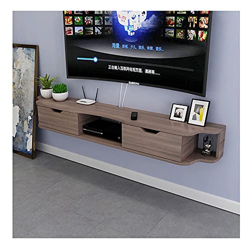 Uvency Tv-Ständer Schrank Tv-Wandeinheiten Für Wohnzimmer Tv-Konsole Tv-Ständer Wandschrank 3 Fächer Für Wohnzimmer Schlafzimmer Büro Spielzimmer/E/140X23X15Cm/E/120 * 23 * 15Cm von Uvency