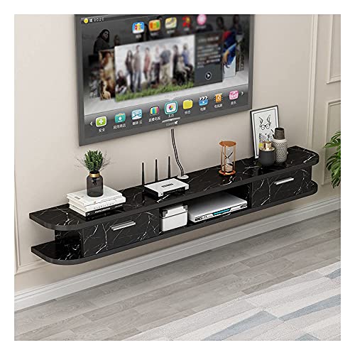 Uvency Tv-Ständer Schrank Tv-Wandeinheiten Für Wohnzimmer Tv-Ständer Wandschrank Holz-Tv-Konsole Für Wohnzimmer Unterhaltungszimmer Büro/B/160X22X18.2Cm/a/160 * 22 * 18.2Cm von Uvency