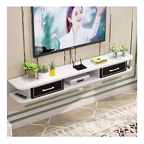 Uvency Tv-Ständer Schrank Tv-Wandeinheiten Für Wohnzimmer Tv-Ständer Wandschrank Medienkonsole Mit 3 Ablagen Für Wohnzimmer-Entertainment-Center/A/120X24X16Cm/B/100 * 24 * 16Cm von Uvency