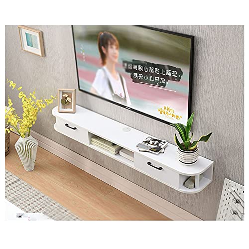 Uvency Tv-Ständer Schrank Tv-Wandeinheiten Für Wohnzimmer Tv-Ständer Wandschrank Medienkonsole Mit 3 Ablagen Für Wohnzimmer-Entertainment-Center/E/150X24X16Cm/D/120 * 24 * 16Cm von Uvency