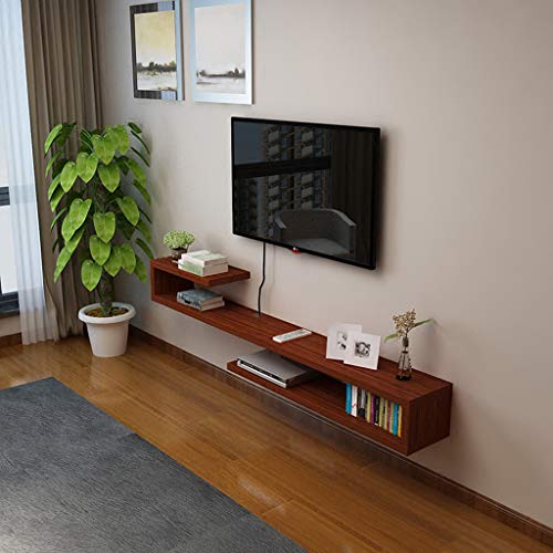 Uvency Wandmontierter Fernsehschrank, Schweberegal, Schlafzimmer, Wohnzimmer, Wandregal, Bücherregal, Router,-Box, Set-Top-Box, Aufbewahrungsregal/a Uvency Wandmontierter Fernsehschrank, Schweberegal, Schlafzimmer, Wohnzimmer, Wandregal, Bücherregal, Router,-Box, Set-Top-Box, Aufbewahrungsregal/a von Uvency