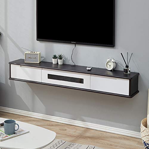 Uvency Wandmontierter Fernsehschrank Schlafzimmer Wohnzimmer Mit Schublade Wandregal Schwebendes Regal Hängender Wandschrank Set-Top-Box Router Fernsehkonsole Fernsehständer Spielzeugfoto-Aufbewahru Uvency Wandmontierter Fernsehschrank Schlafzimmer Wohnzimmer Mit Schublade Wandregal Schwebendes Regal Hängender Wandschrank Set-Top-Box Router Fernsehkonsole Fernsehständer Spielzeugfoto-Aufbewahru von Uvency