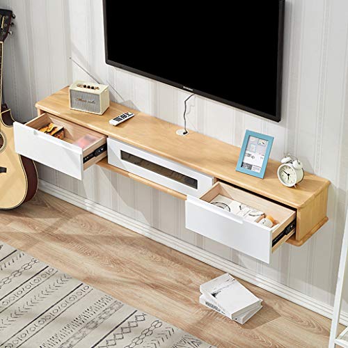 Uvency Wandmontierter Fernsehschrank Schlafzimmer Wohnzimmer Mit Schublade Wandregal Schwebendes Regal Hängender Wandschrank Set-Top-Box Router Fernsehkonsole Fernsehständer Spielzeugfoto-Aufbewahru Uvency Wandmontierter Fernsehschrank Schlafzimmer Wohnzimmer Mit Schublade Wandregal Schwebendes Regal Hängender Wandschrank Set-Top-Box Router Fernsehkonsole Fernsehständer Spielzeugfoto-Aufbewahru von Uvency