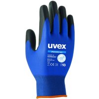 uvex Arbeitshandschuhe phynomic WET 10 blau, anthrazit uvex Arbeitshandschuhe phynomic WET 10 blau, anthrazit von Uvex