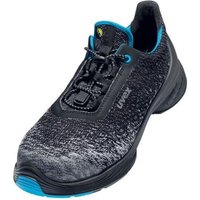 Uvex - 1 G2 Halbschuhe S1P schwarz, blau Weite 11 Gr. 37 - Schwarz von Uvex