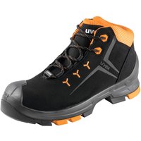 Uvex - Schnürstiefel schwarz/orange 2, S3, EU-Schuhgröße: 42 von Uvex