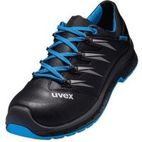 Uvex - 2 trend Halbschuh S3 src schw./blau Gr. 47 - Schwarz von Uvex