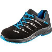 Uvex - Halbschuh schwarz/blau 2 trend, S1, EU-Schuhgröße: 45 von Uvex