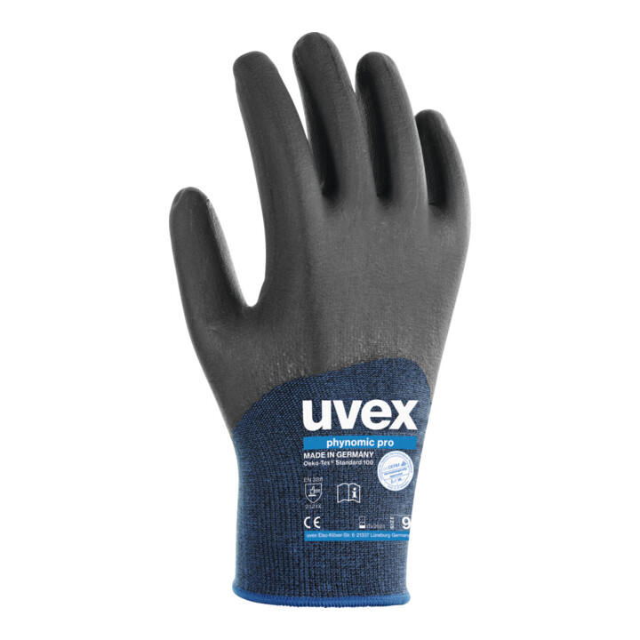 B-Ware Uvex Handschuh Paar Phynomic Pro Arbeitshandschuhe Allround Blau Größe 9 17 Set B-Ware Uvex Handschuh Paar Phynomic Pro Arbeitshandschuhe Allround Blau Größe 9 17 Set von Uvex