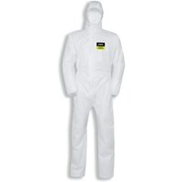 Einweg-Overall 5/6 air 98173 Chemikalienschutz 5/6 weiß Gr.L - Uvex von Uvex