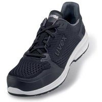 Uvex - neuwertig] Halbschuh Sicherheitsschuh S1 Schwarz Gr.42 Textil Kunststoff Schnürsenkel B-Ware von Uvex