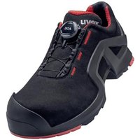 6567 6567245 Sicherheitshalbschuh S3 Schuhgröße (eu): 45 Schwarz/Rot 1 Paar - Uvex von Uvex