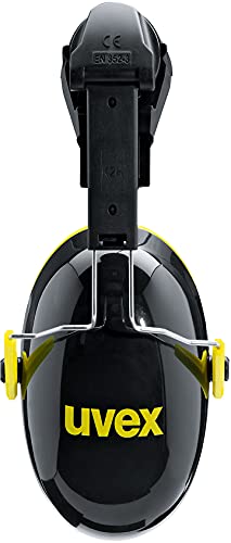 Helmkapselgehörschutz Uvex K2H Schwarz-Gelb von Uvex